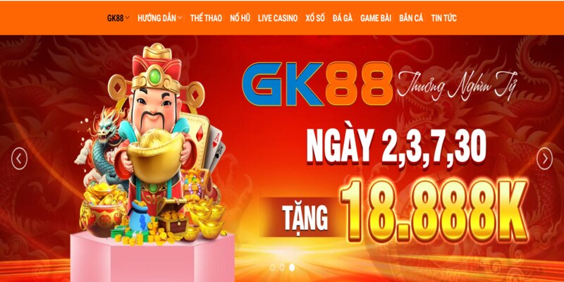 Nhiều người tin tưởng GK88 vì uy tín lâu năm